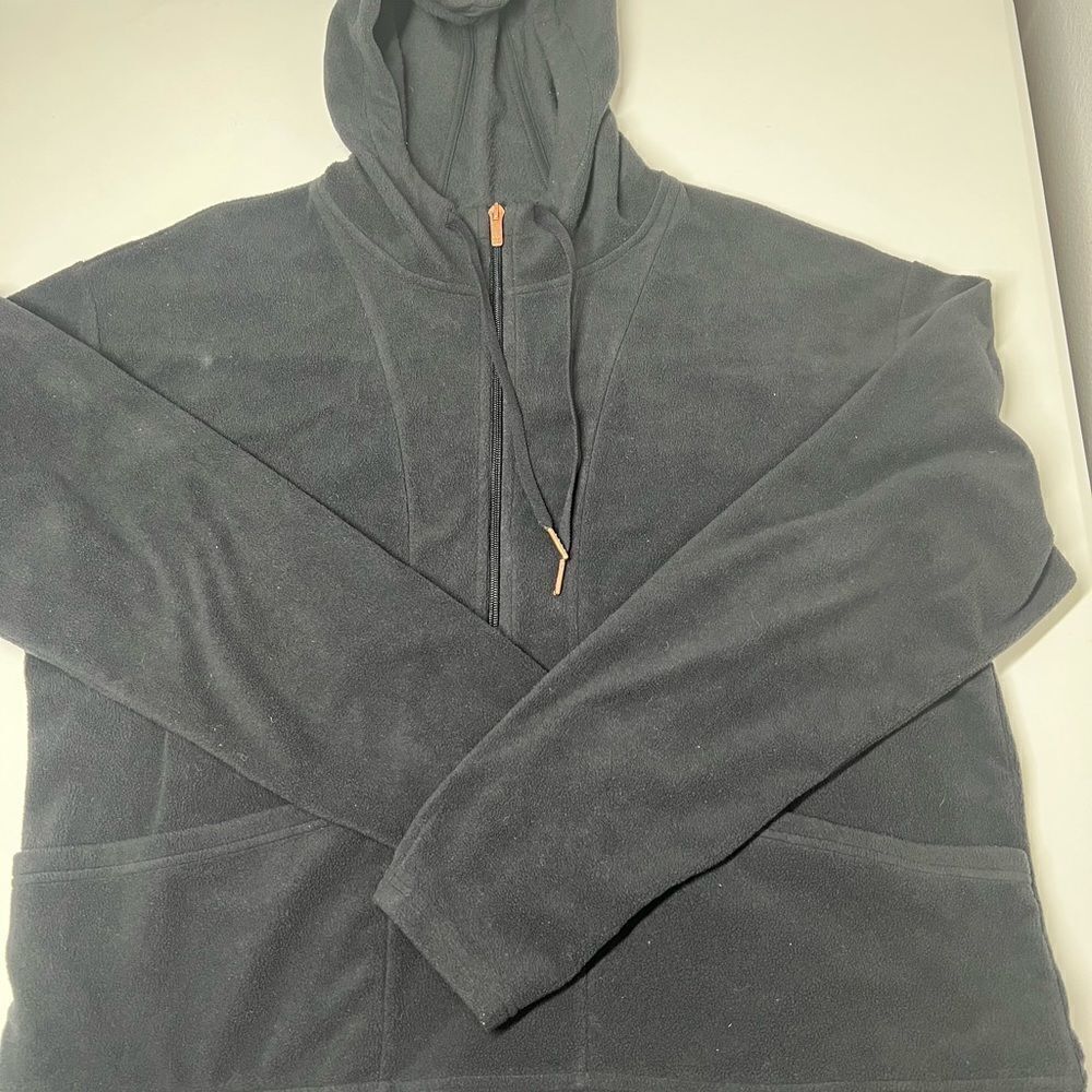 All in Motion Women’s Fleece Hoodie Size XXL Black - Picture 4 of 8